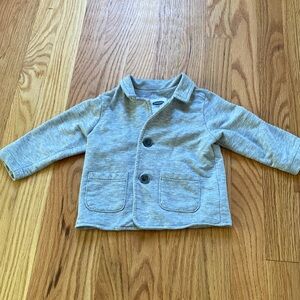 Old navy 6-12 month cotton button up jacket.